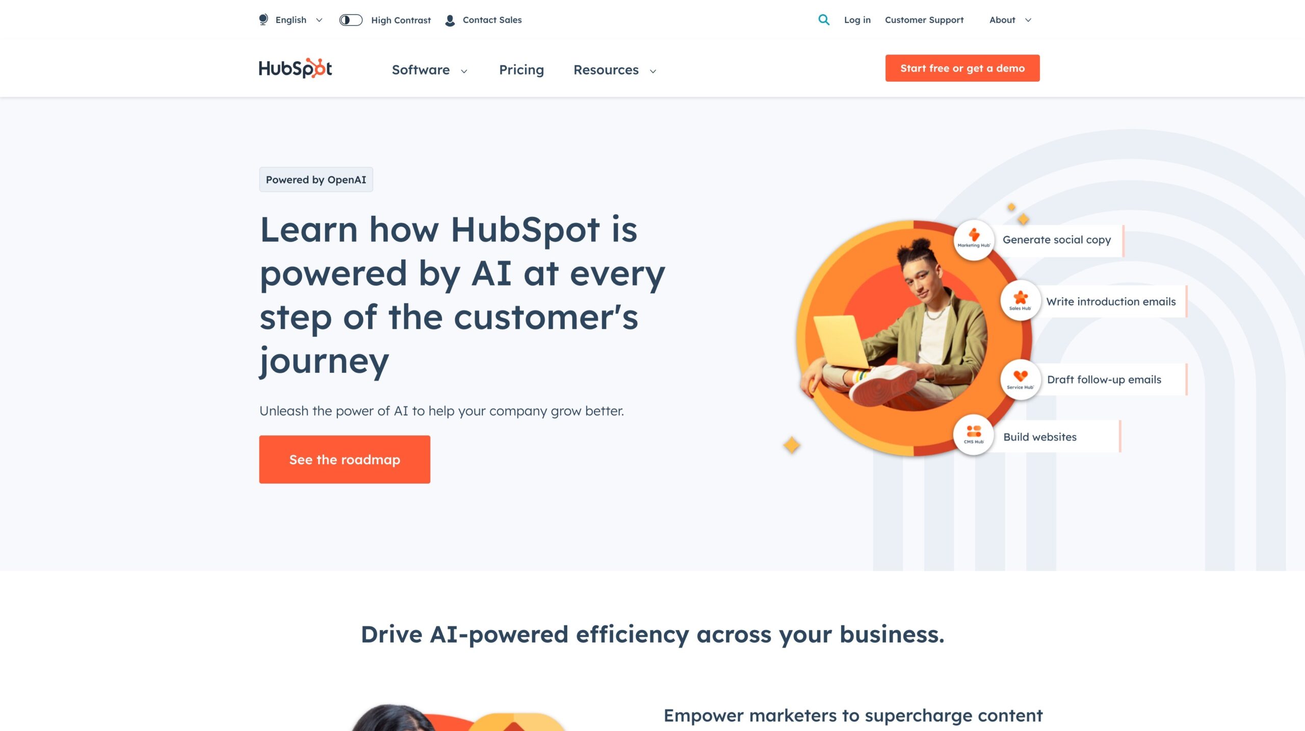 HubSpot AI Tool for Startups and Marketing Automation