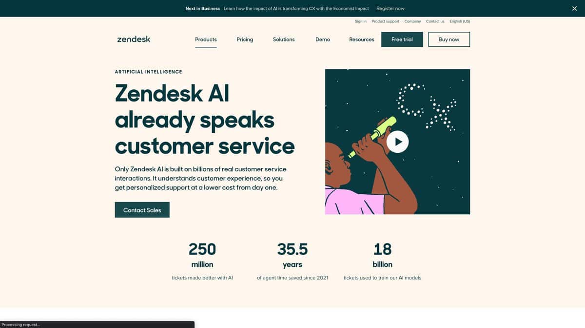 Zendesk AI Tool for Startups and Customer Support
