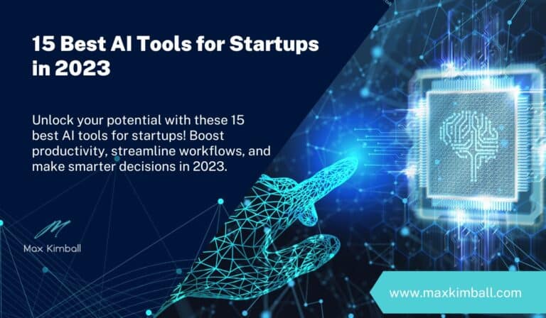 15 Best AI Tools For Startups In 2023